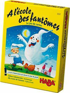 haba- a l’école des fantômes – le jeu de cartes, 3337,