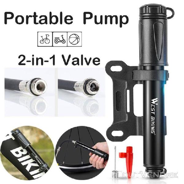 Pompe multifonctionnelle ultralégère pompe à vélo mini