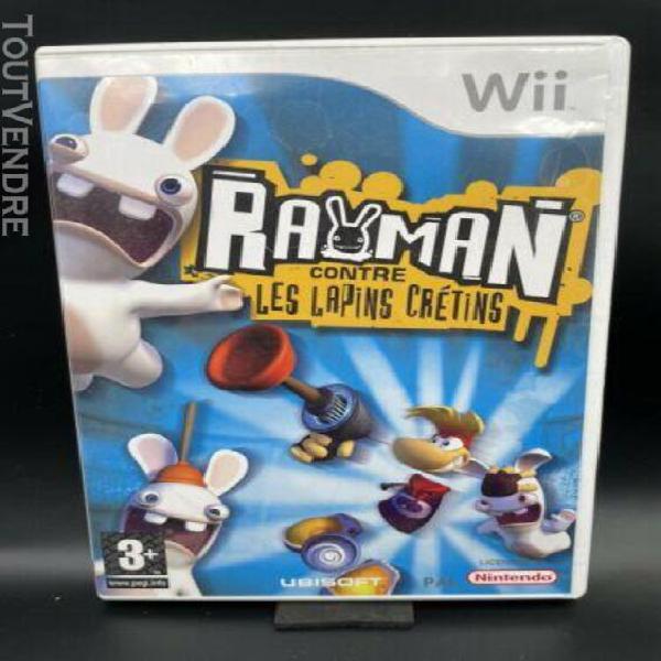 Rayman contre les lapins crétins - nintendo wii