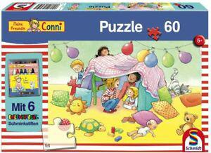 schmidt spiele- puzzle conni construit une grotte 60