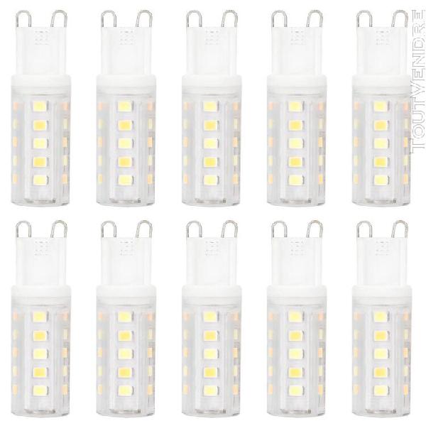 10 pcs g9 32led 3w ampoule de lampe 3 couleur température