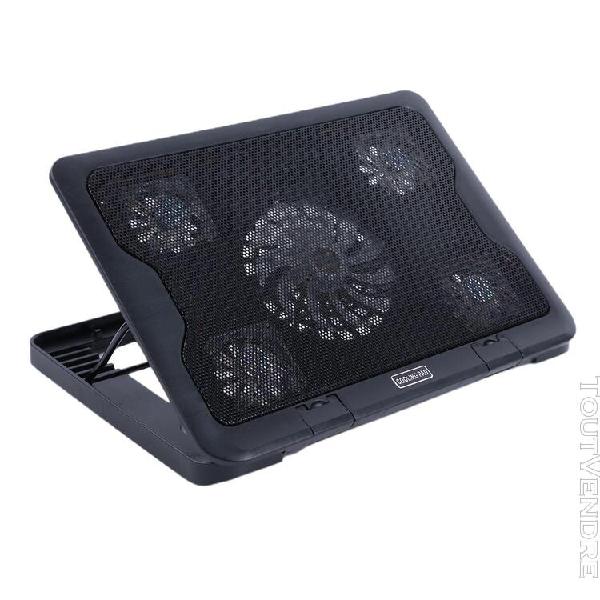 Noir de refroidissement pour ordinateur portable pad refroid