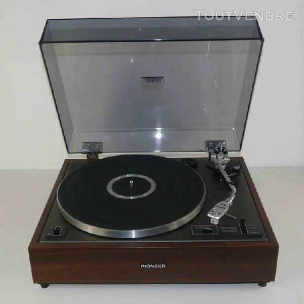 Platine disques vinyle vintage pioneer pl-12d ii