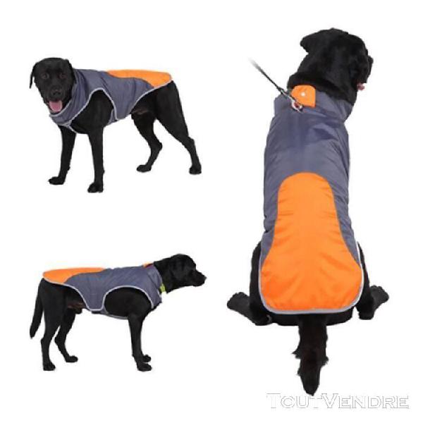 vêtement animaux-veste imperméable réfléchissant pet dog