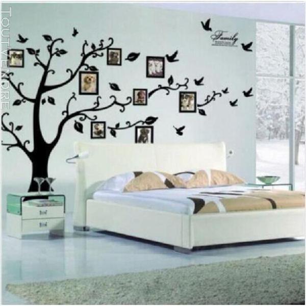 cadre photo 3d arbre wallpaper photo noir arbre stickers mur