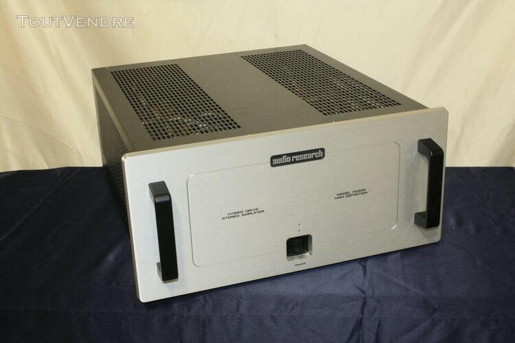 audio research hd 220 audiophile hybride power amplifier