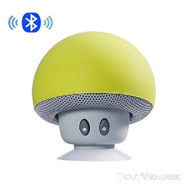 enceintes bluetooth champignon mini haute- parleur sans fil