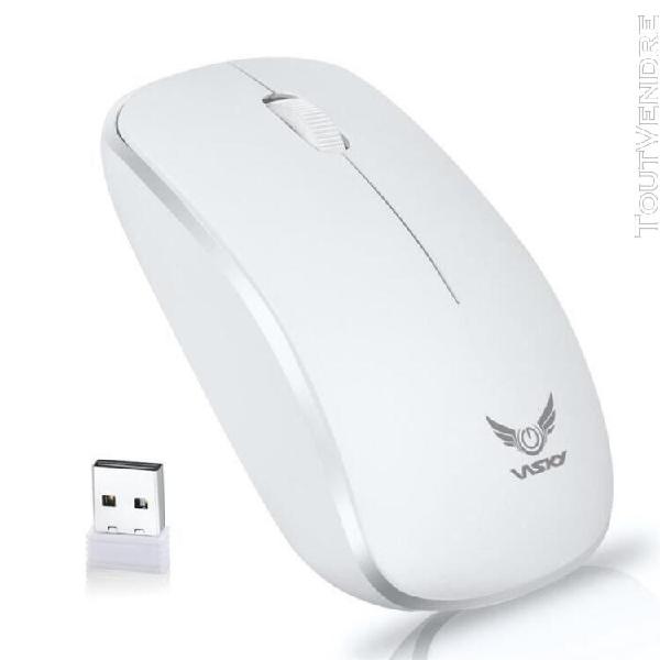 zerodate t16 souris sans fil récepteur usb capteur optique