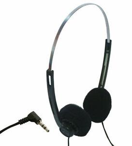 lot de 1000 casques audio stéréo jetables 5 mètres pour