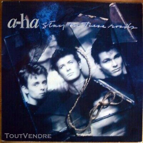 33t a-ha - stay on these roads (lp)