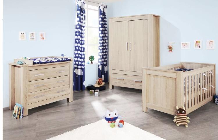 chambre évolutive complète bebe / enfant en bois chêne