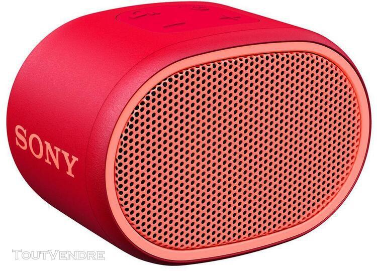 Enceinte bluetooth sony srs-xb01r rouge