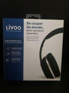 Livoo casque à réduction de bruit noir