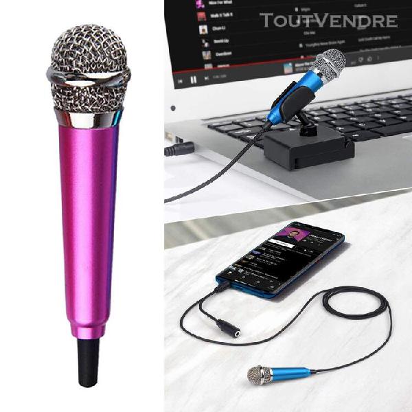 Mini karaoké chant enregistrement microphone ordinateur