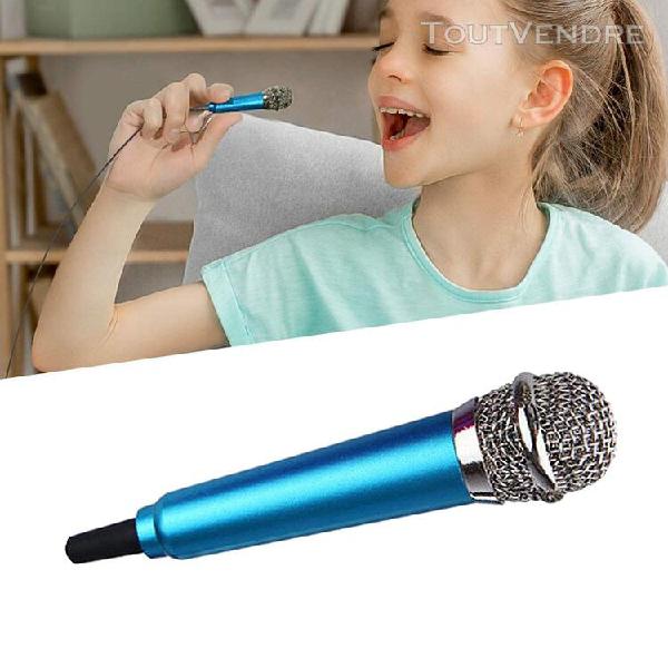 Portable mini handheld karaoke microphone mic pour chant enr