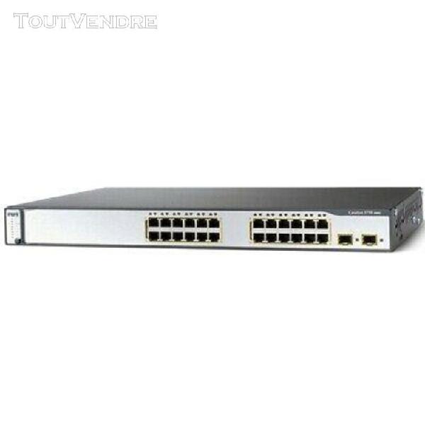 Switch cisco ws-c3750v2-24ts-s 24 ports rj-45 10/100