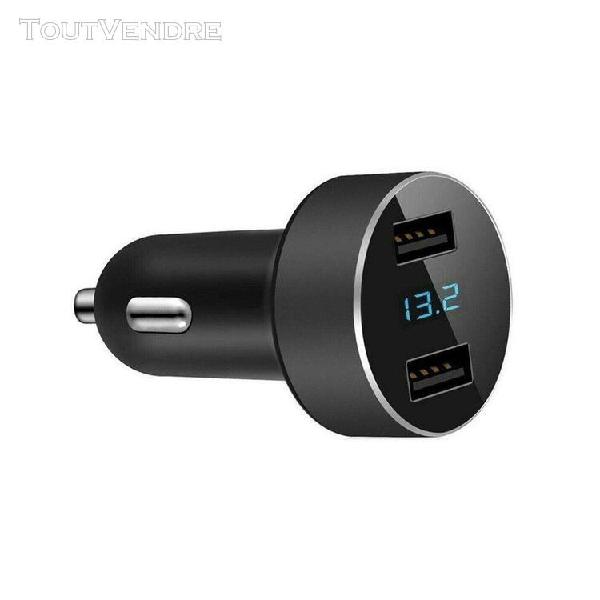 Double usb 3.1a chargeur voiture adaptateur 3.0 recharge rap