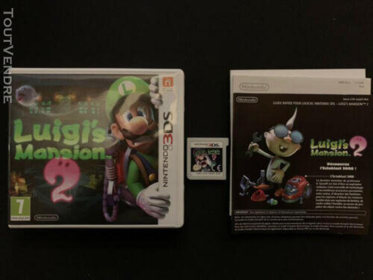 jeu nintendo 3ds luigi’s mansion 2