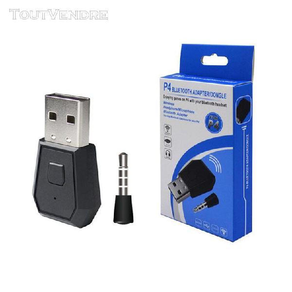 adaptateur sans fil 4.0 auido pour ps4 gamepad casque