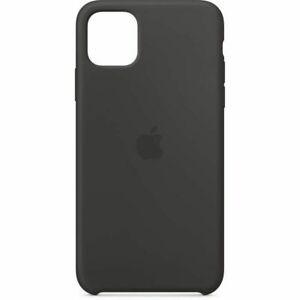 Apple coque silicone noir pour iphone 11 pro max