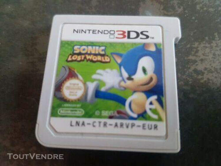 jeu 3ds sonic lost world