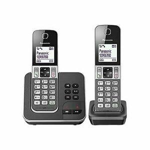 panasonic kx-tgd322frg duo téléphone sans fil répondeur