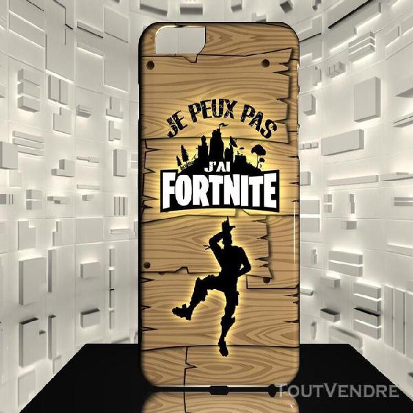 Coque rigide pour iphone plus 6+ je peux pas j&#39;ai fortnite f