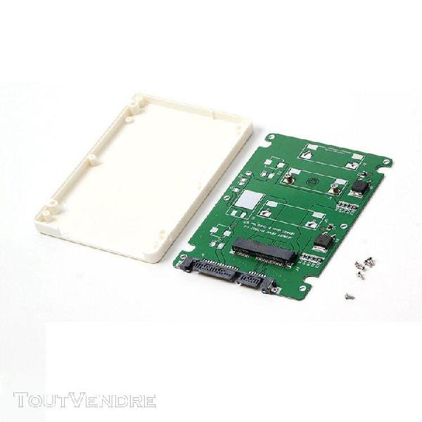 Msata à la boîte de l&#39;adaptateur sata mini pcie msata ssd