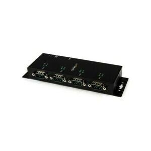 startech hub adaptateur usb vers série db9 rs232 4 ports