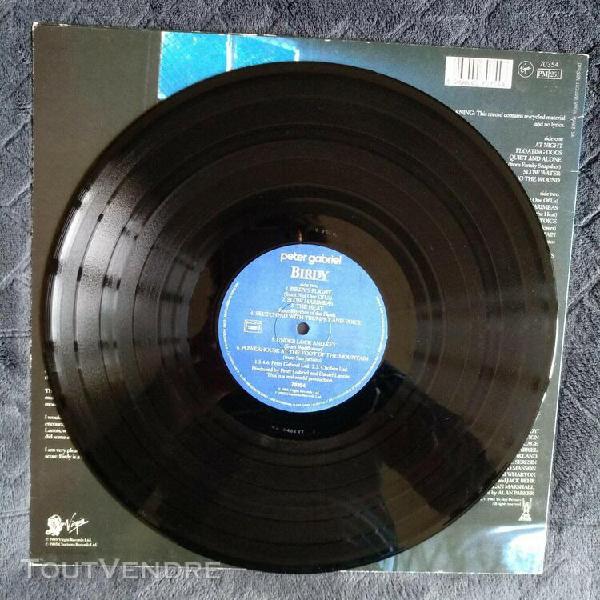 lp original pressage - peter gabriel / birdy