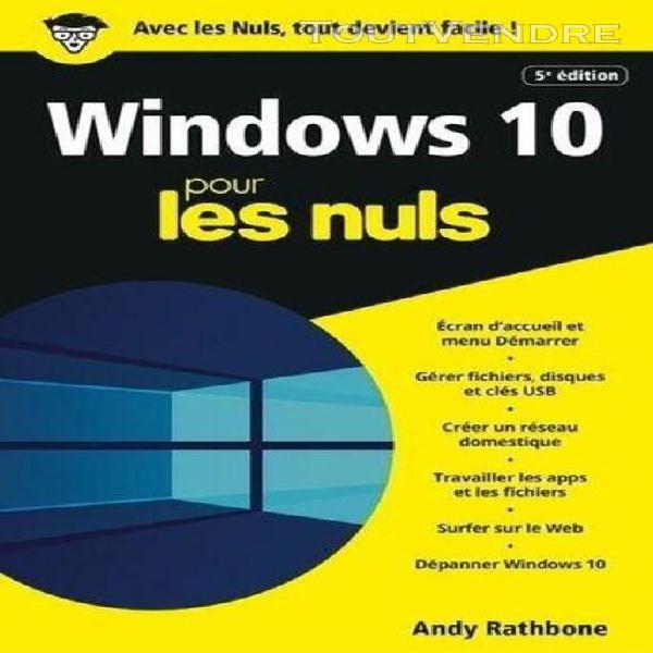 windows 10 pour les nuls