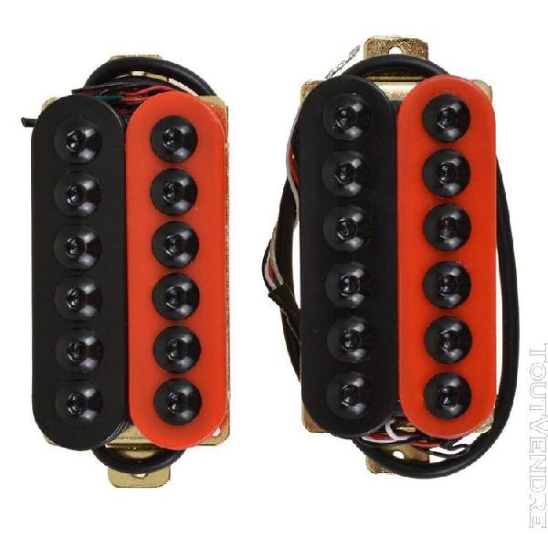 2pcs humbucker double bobinage set ramassage guitare accesso