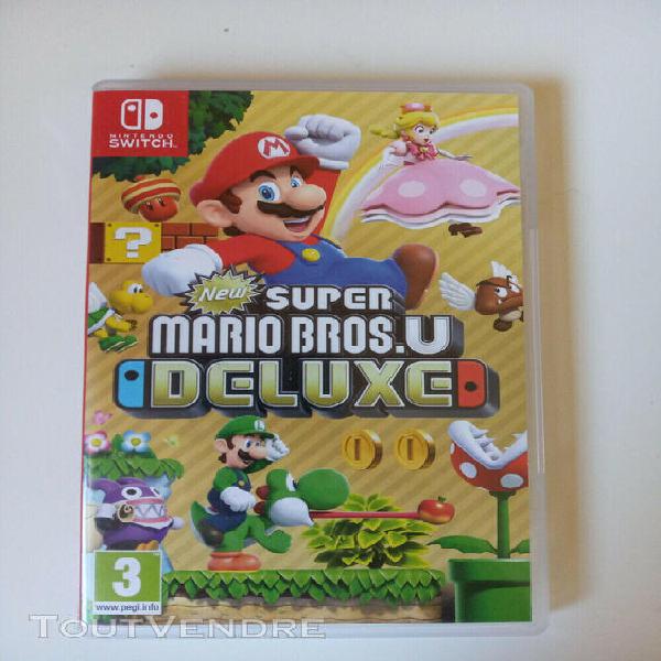 new super mario bros u deluxe nintendo switch [trÈs bon