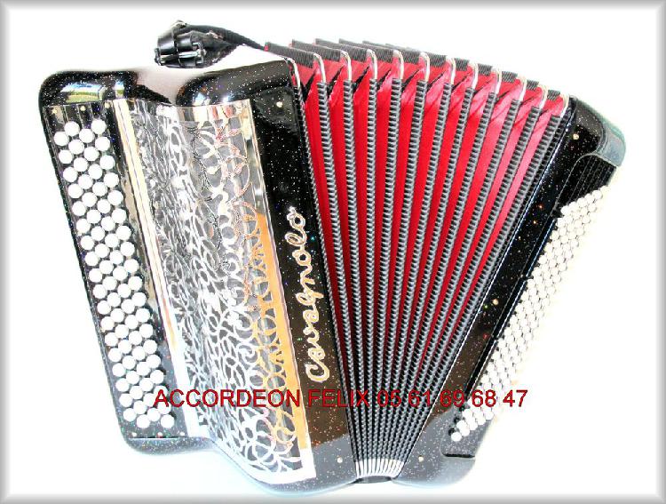 Accordeon cavagnolo vedette 5 (boite de résonance) etat