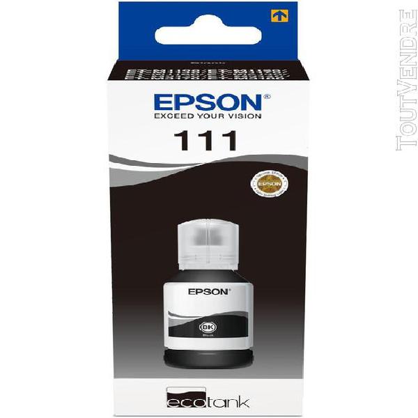 cartouche d'encre epson ecotank bouteille 111 noir