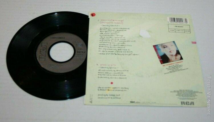 eurythmics 45 tours there must be an angel pb 40247 de 1985