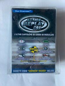 action replay cdx dreamcast sega pal neuf sous blister