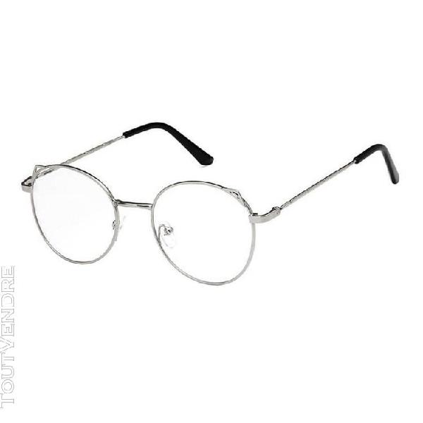 Lunettes anti blue light, oreilles de chat - argent