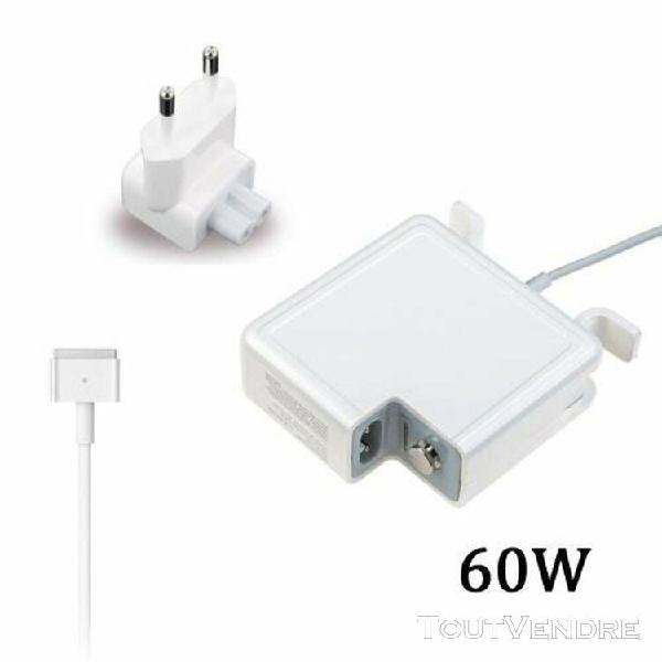 Chargeur 60w pour macbook pro magsafe 2 a1465