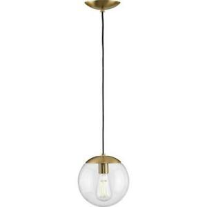 progress lighting atwell 1-light brushed bronze modern