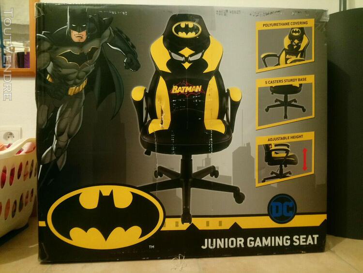 Batman siège gamer junior/chaise de bureau licence