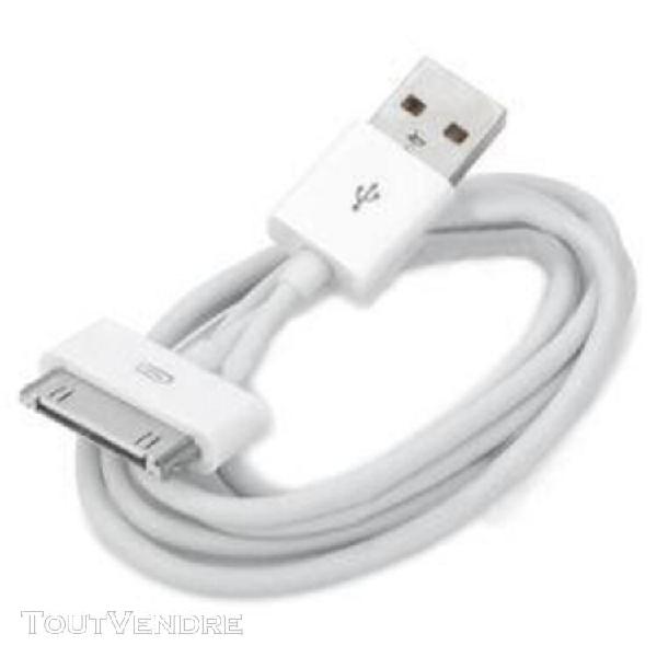 Cable chargeur iphone 4