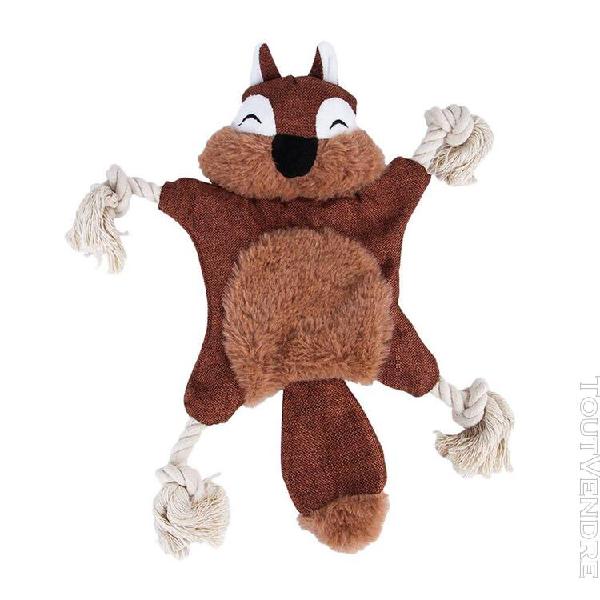 Chien jouet en peluche durable petit chien jouets interactiv