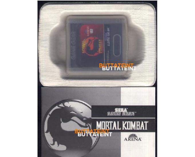 Game gear - mortal kombat complet