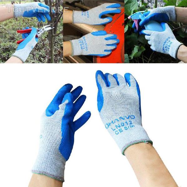 Gant de jardin antidérapant anti-coup de couteau gants