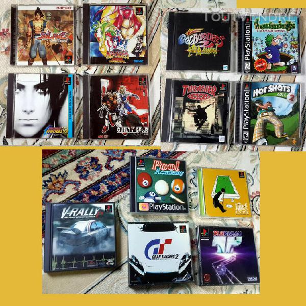 Promo - lot 14 jeux sony playstation 1 - ps1 -