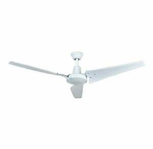 hampton bay 52860 industrial 60 in. indoor white ceiling fan