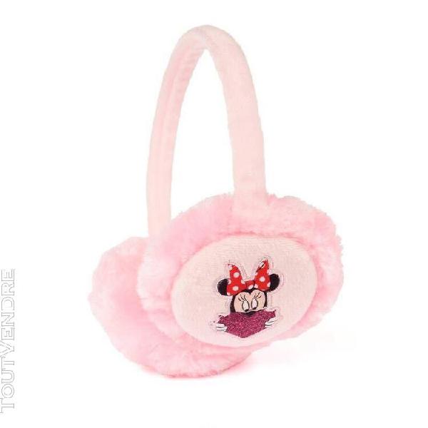 cache oreilles minnie disney - neuf - protection froid fille