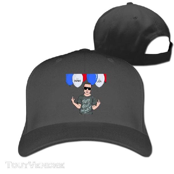 Casquette de baseball dj snake homme femme ajustable hip-hop