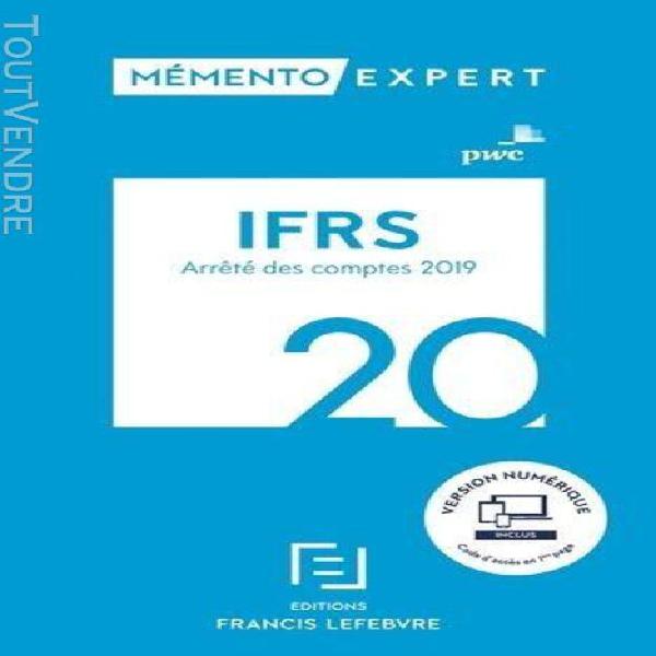 Ifrs - arrêté des comptes 2019